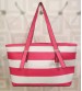 MK Pink and White Ladies Shoulder Bag